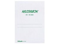 Kassabok A6 32sid 3kol gul
