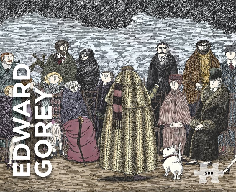Edward Gorey: The Awdrey-Gore Legacy 500-Piece Jigsaw Puzzle