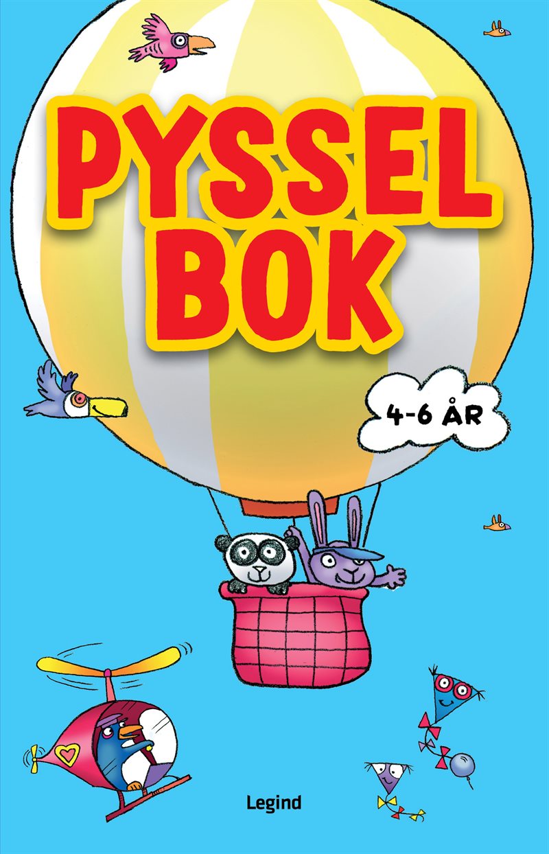 Pysselbok : 4-6 år