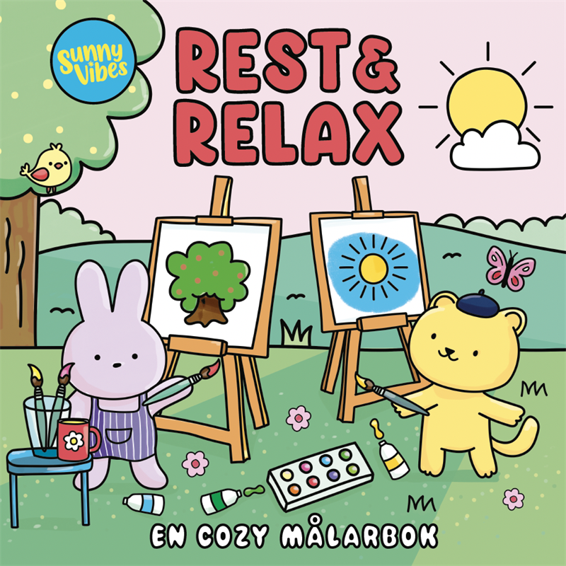 Rest & Relax : En cozy målarbok
