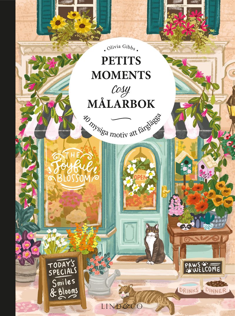 Petits moments cosy målarbok : 40 mysiga motiv att färglägga