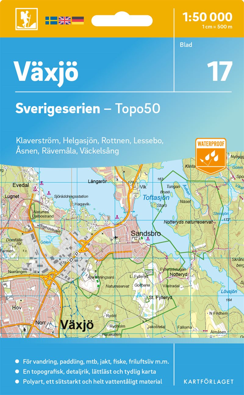 17 Växjö Sverigeserien Topo50