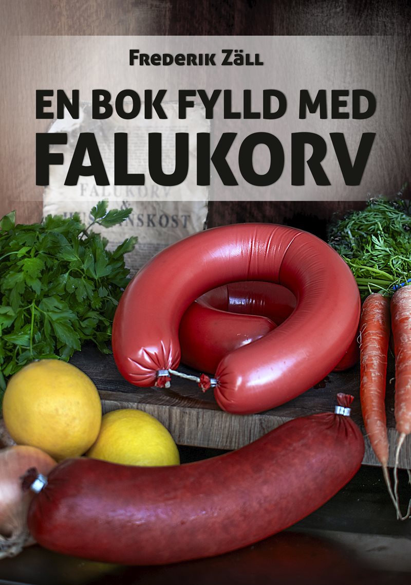 En bok fylld med falukorv