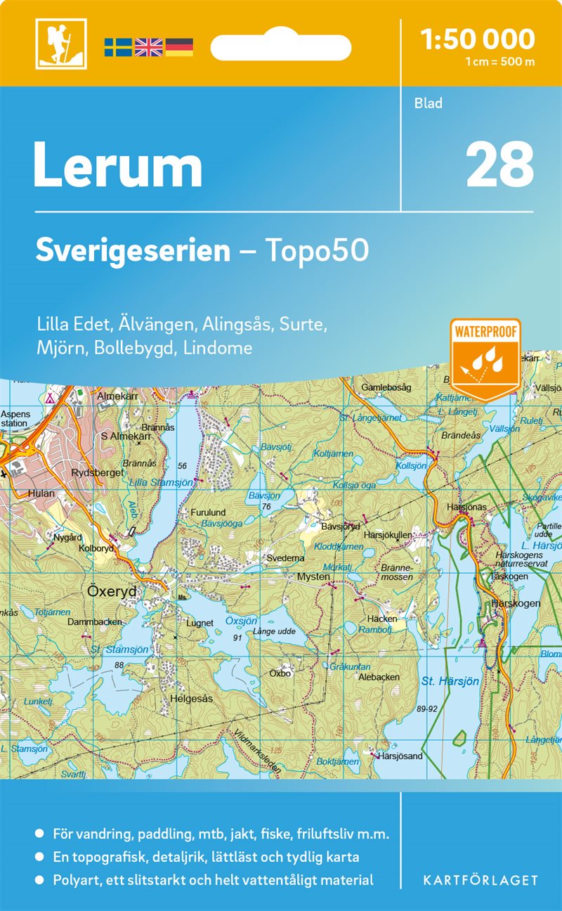 28 Lerum Sverigeserien Topo50