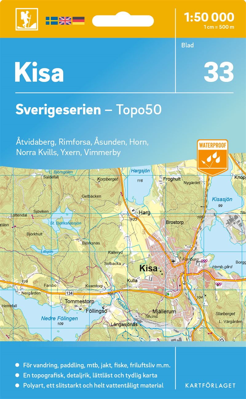 33 Kisa Sverigeserien Topo50