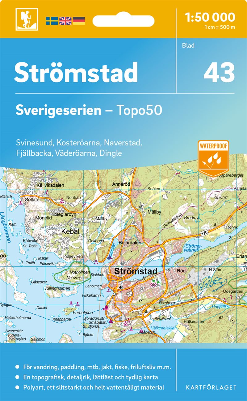 43 Strömstad Sverigeserien Topo50