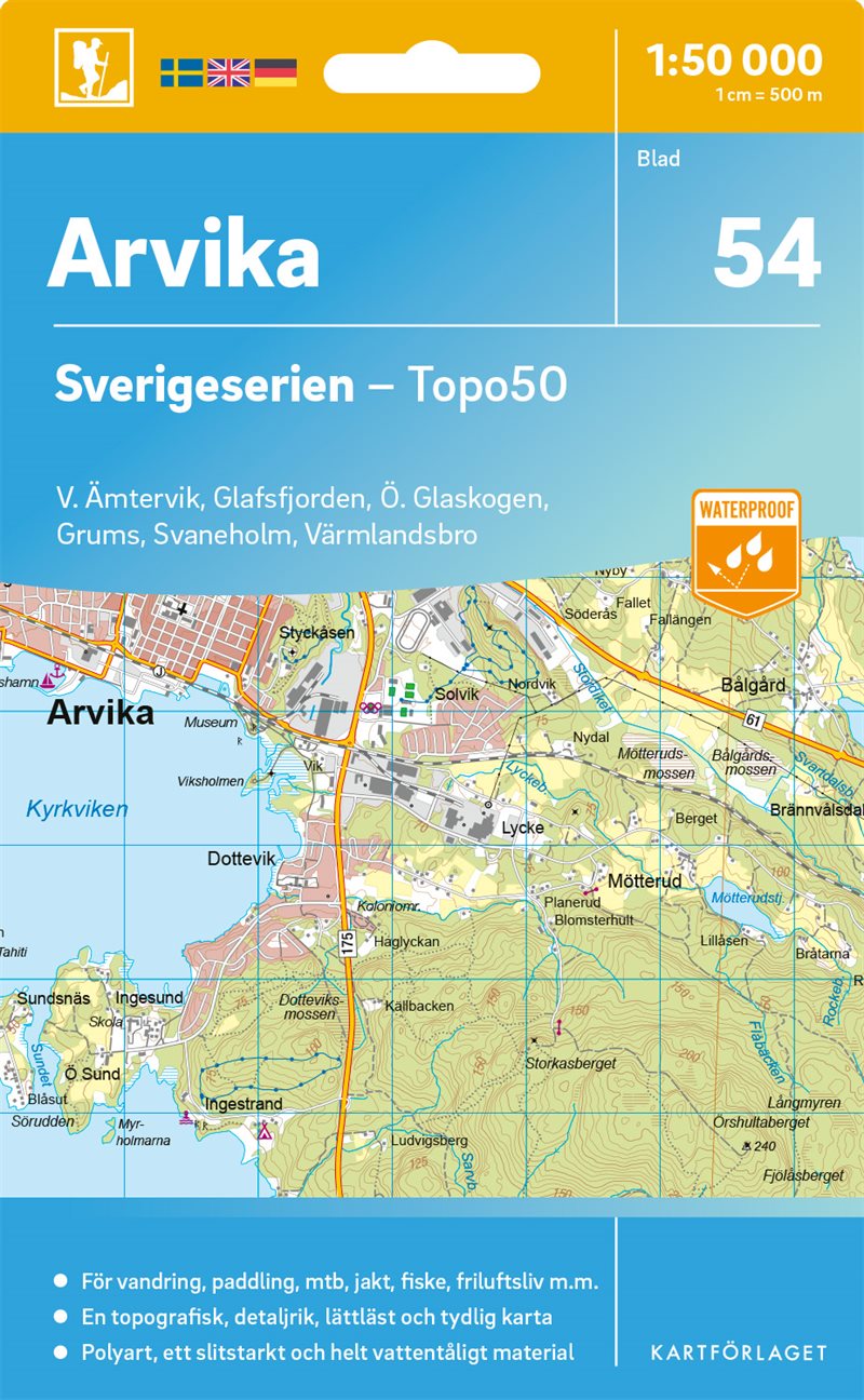 54 Arvika Sverigeserien Topo50