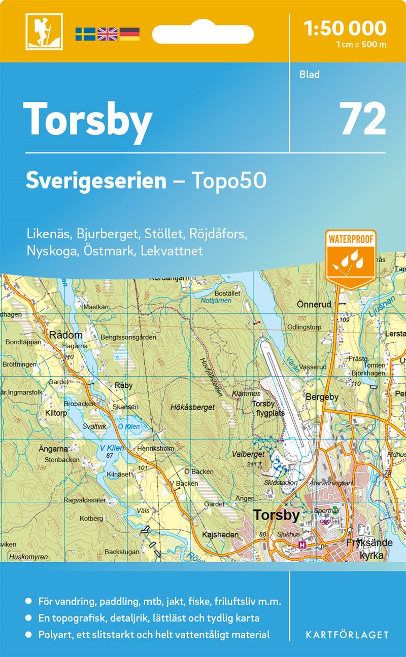 72 Torsby Sverigeserien Topo50