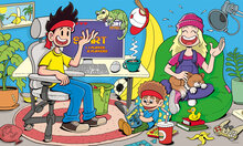 Pussel Yumi och Tomu 100 bitar