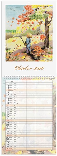 Familjekalender 2026 Kerstin Frykstrand