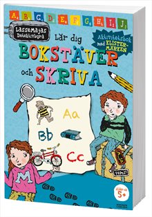 LasseMajas detektivbyrå lär dig bokstäver och skriva
