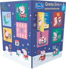 Greta Gris adventskalender (blå)