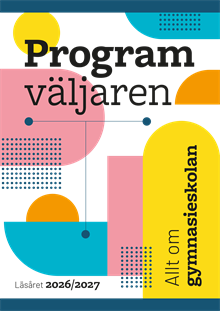 Programväljaren läsåret 2026/2027